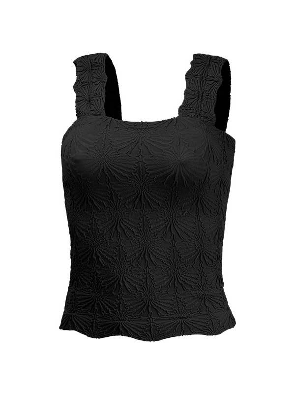 Hope & Sunshine - Wholesale Tank Top - Women's - Jacquard Knit Tank Top