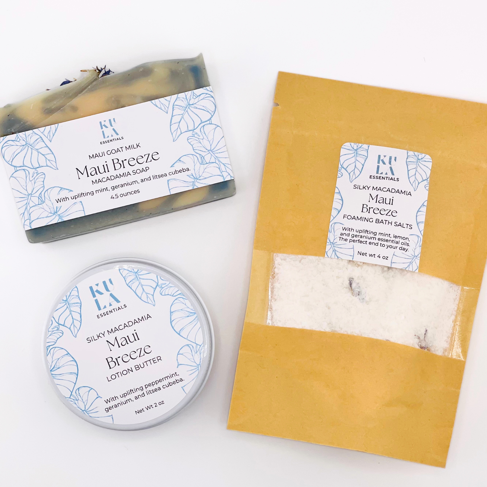 Kula Essentials - Wholesale Bar Soap - Maui Goat Milk Macadamia Soap - Maui Breeze2