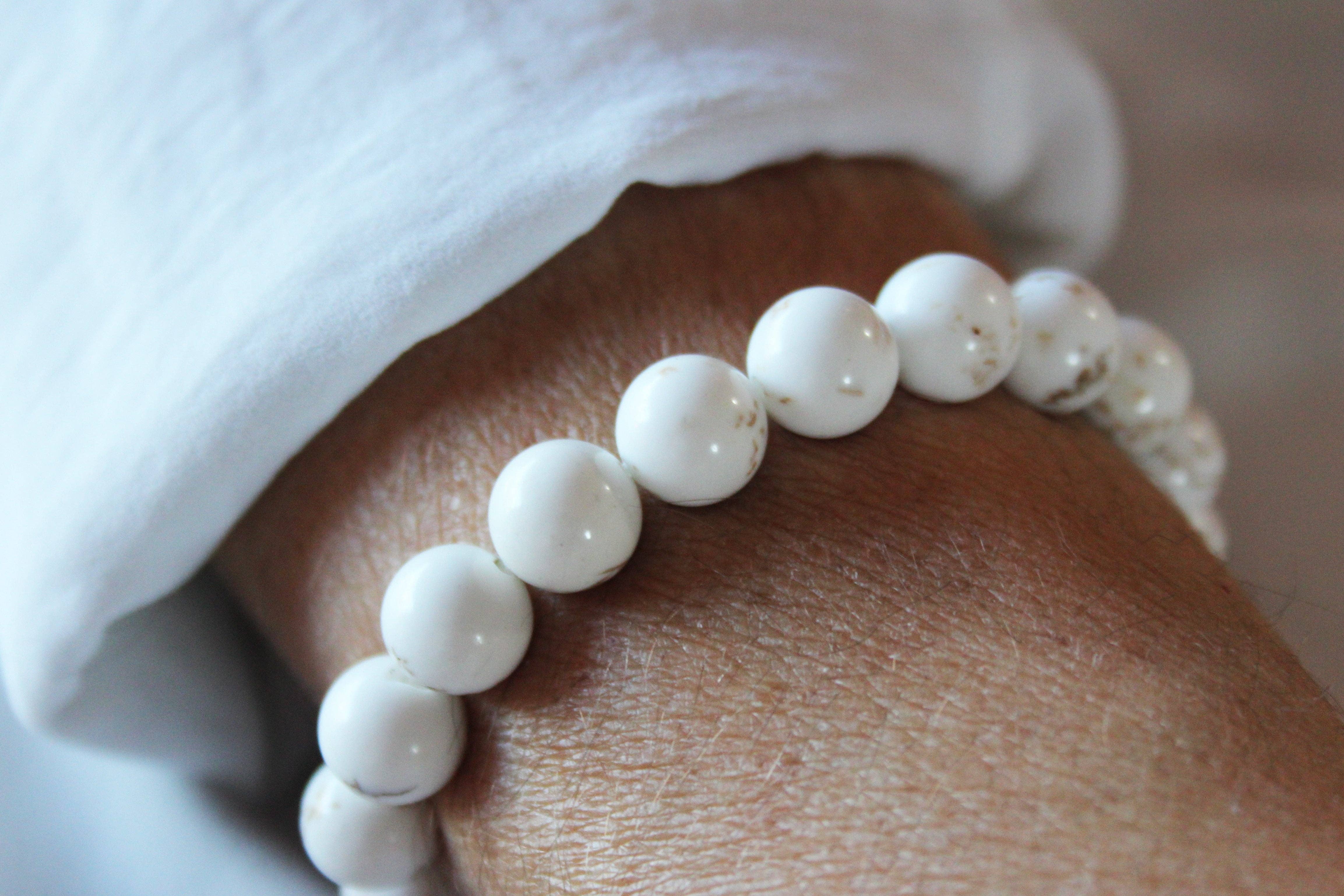 Mademoiselle Moana – wholesale Pärlarmband – Magnesitarmband – lugn och ro4