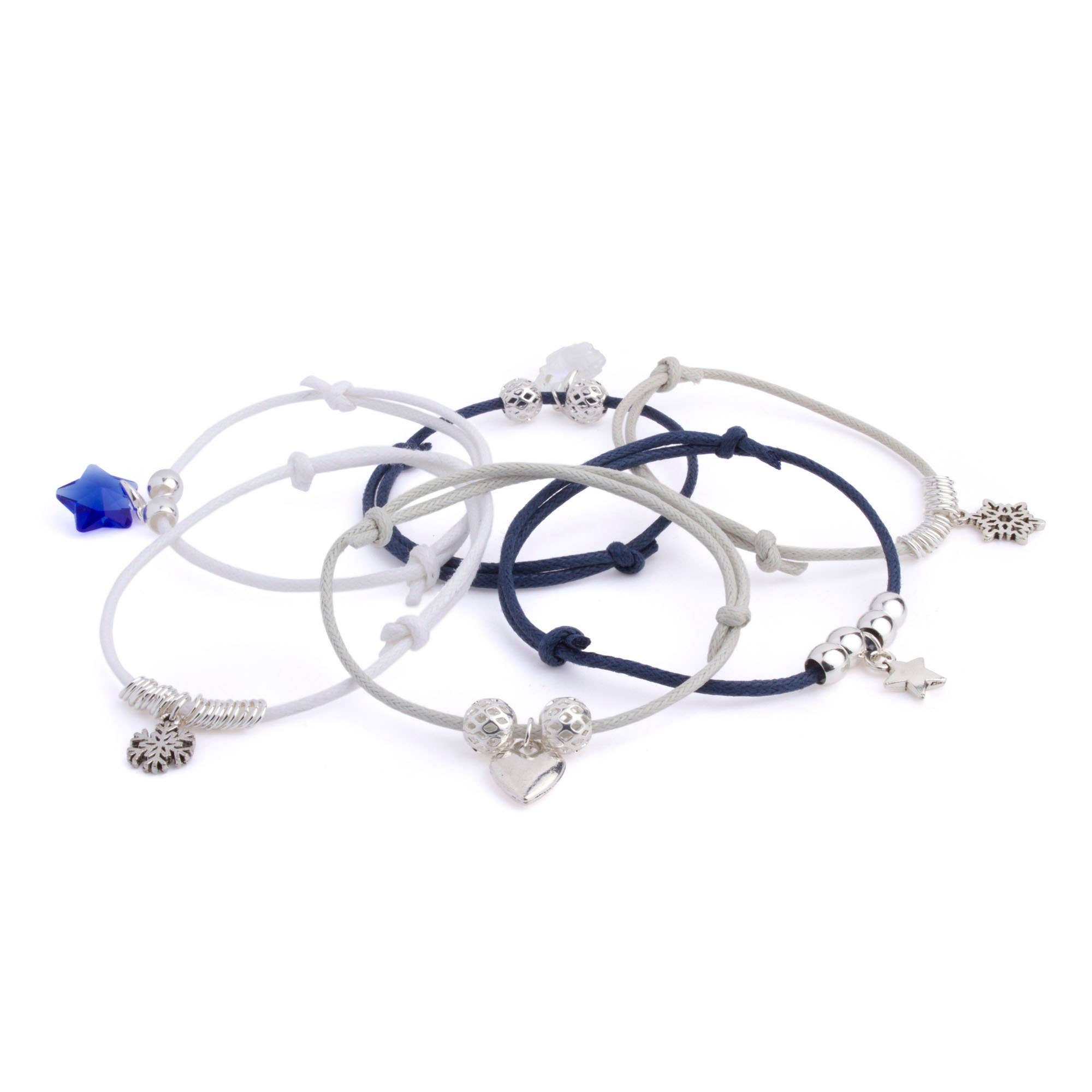 Pipkits – wholesale DIY Smycken - Barn – Vänskapsarmband med berlocker Pipkit Snow Days Edition1