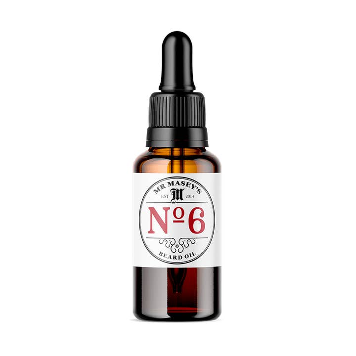 No.6 Beard Oil for wholesale by Mr. Masey's