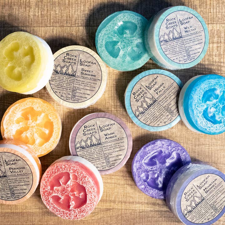 Rock Creek Soaps - Wholesale Bar Soap - Loofah Soap