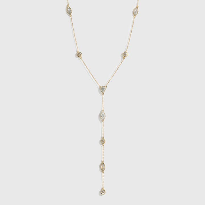 Colar Lariat Multi-Corte por atacado de DRAE COLLECTION