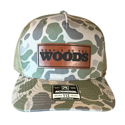 People of the Woods Leather Patch Hat for wholesale by People of the Woods