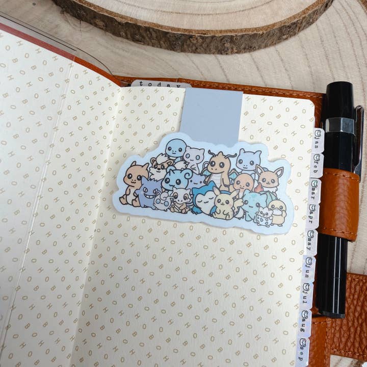 151 - MAGNETIC BOOKMARK - POKEMON LIMITED EDITION for wholesale by AubrielBoutique