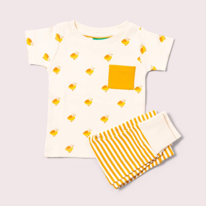 Camiseta Orgânica Little Ducks e Playset de Jogger por atacado de Little Green Radicals EU