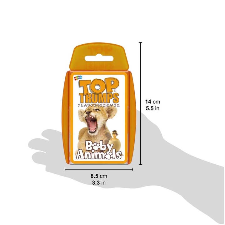 Top Trumps USA, Inc. - Wholesale Card Game - Baby Animals Top Trumps Card Game