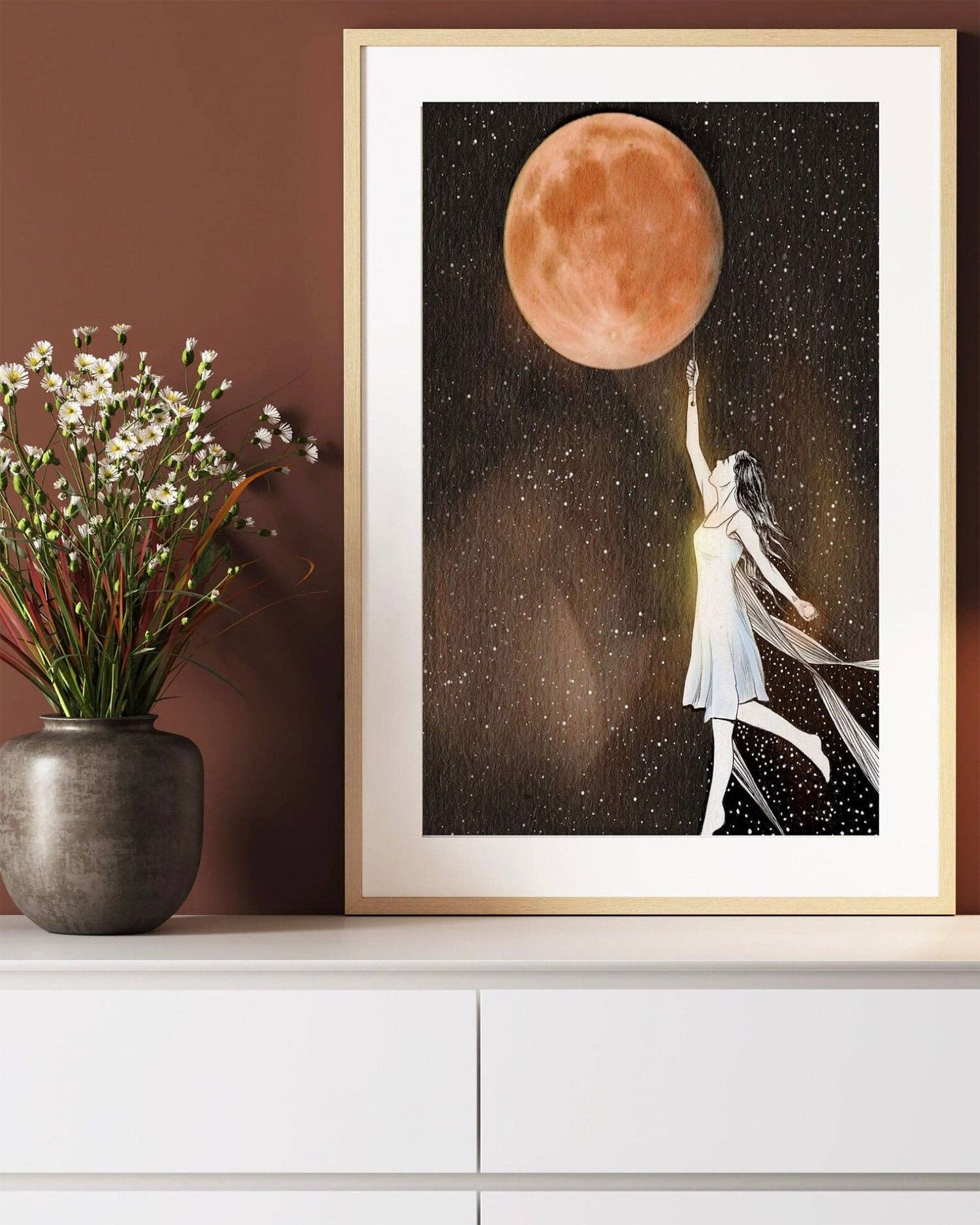 Kendra Hirons Art – wholesale Konsttryck – Dotter till Twilight II3