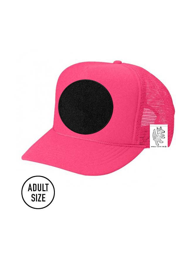 VOKSEN Justerbar Trucker-kasket, Patches Sælges Separat (Neonpink) for engroshandel hos WOOLF WITH ME®