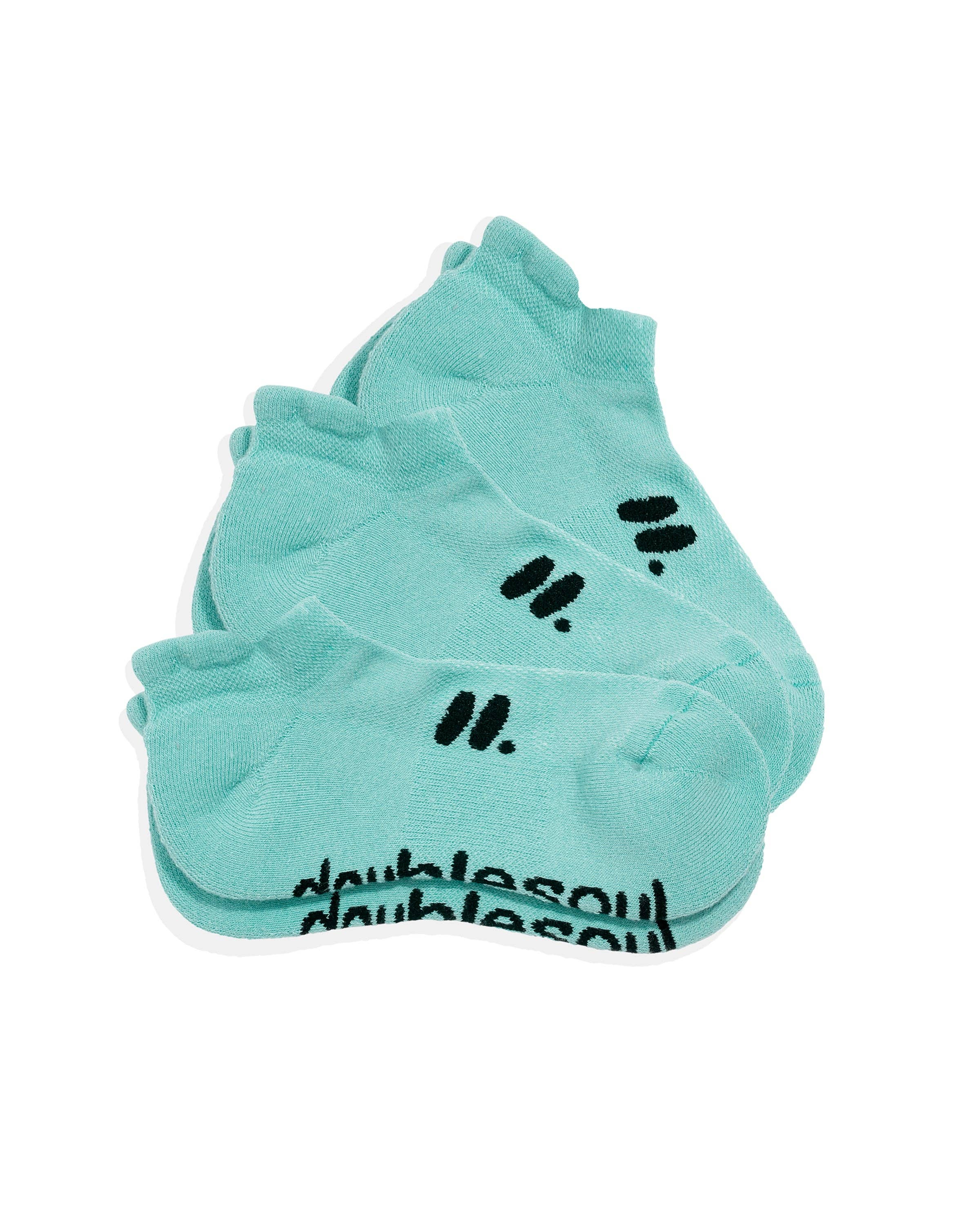 doublesoul – wholesale Socks – Unisex – Low 3 Pack Solid35