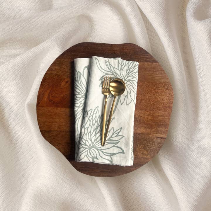 Guardanapos de Mesa Dahlia Bloom por atacado de Banyan & Birch