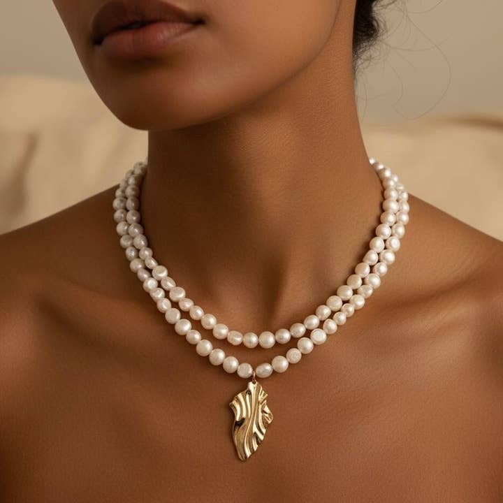 Petali d'oro - Halskette für den Großhandel von OE!