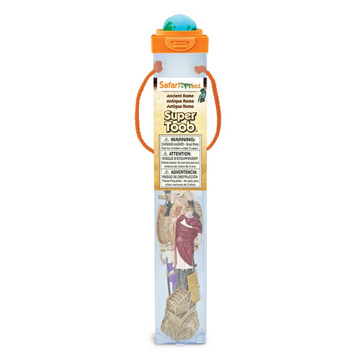 Safari Ltd. - Wholesale Figurine Toy - Kids - Ancient Rome Super TOOB - Kids' Figurine Toy