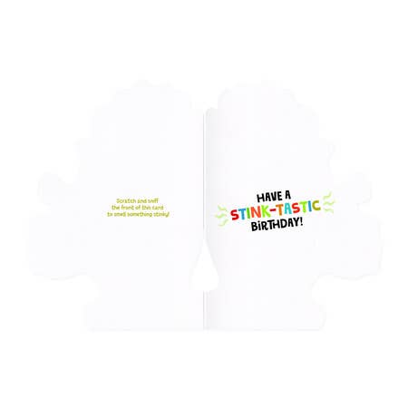MindWare & Peaceable Kingdom - Wholesale Stationery/Notecard Set - Skunk Scratch & Sniff Card1