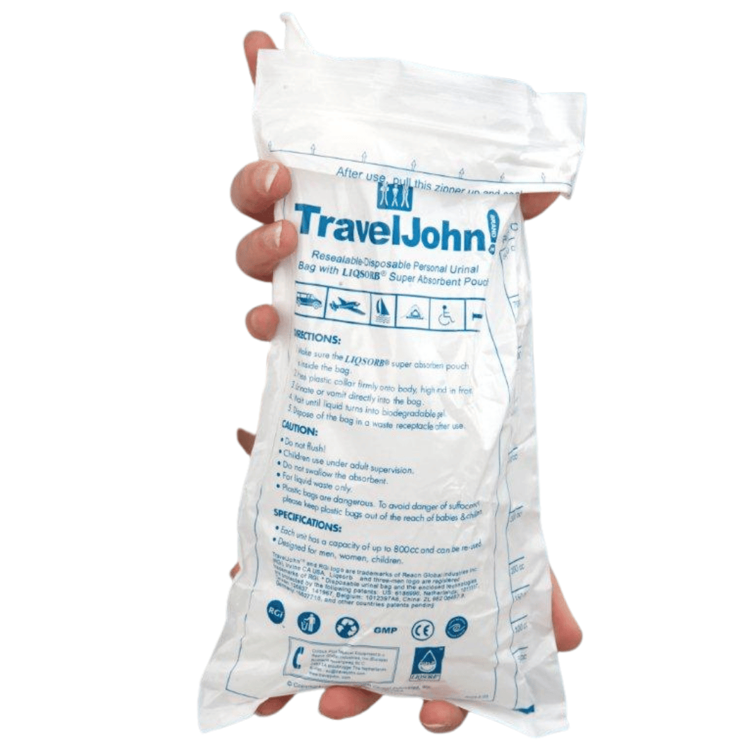 Mozzigear - Wholesale Toilet paper - Travel John Disposable Urinal4