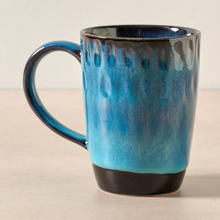 Coastal Blue Ombre Mug for wholesale by Ten Thousand Villages