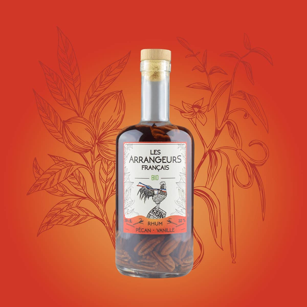 Les Arrangeurs Français - Wholesale Rum - Organic Pecan Vanilla Infused Rum0