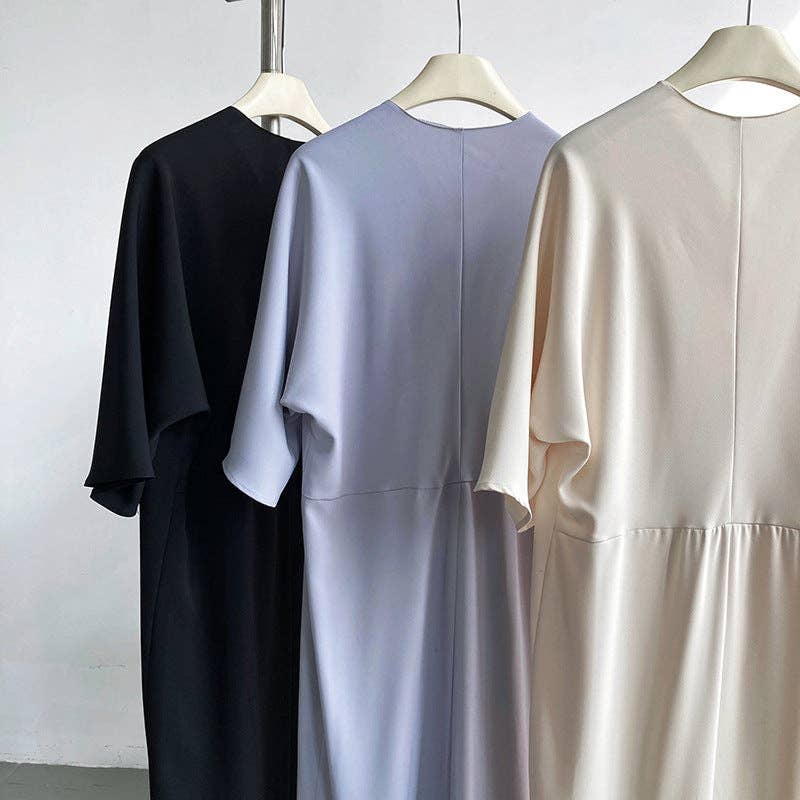 Marayn - Vente Robe – femme - 2025 NOUVELLE Robe Noeud Élégante Moderne Chic Touche Chinoise81