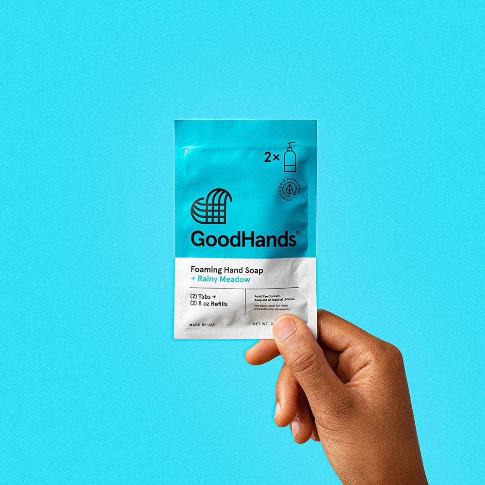 GoodHands - Wholesale Hand Soap/Wash - Rainy Meadow Foaming Hand Soap Tab Refills