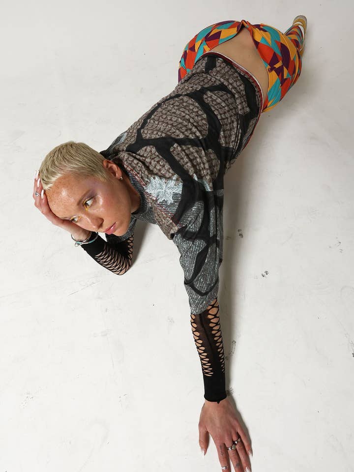 Mænds Crop T | Checkerboard for engroshandel hos SALO