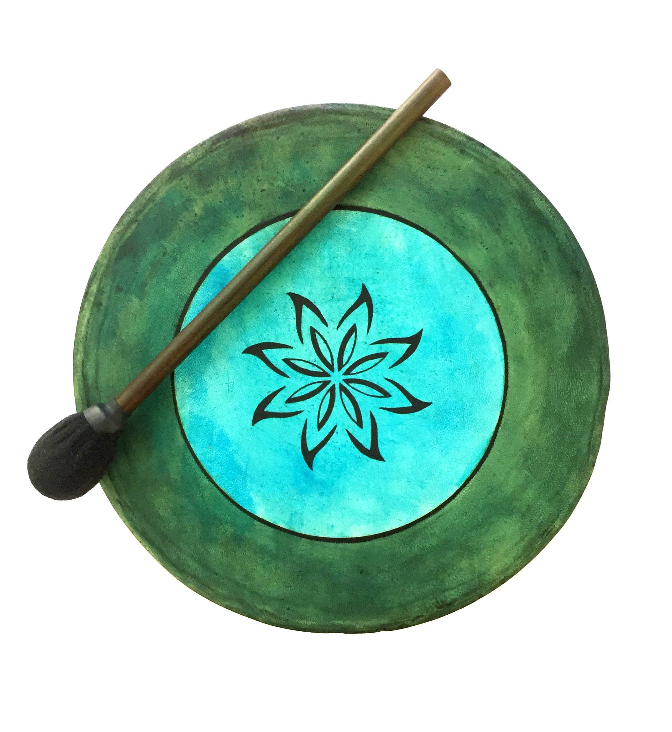 inRhythm - Wholesale Sculpture - Lotus Flower Drum w/ optional Display Stand and Carry Bag0