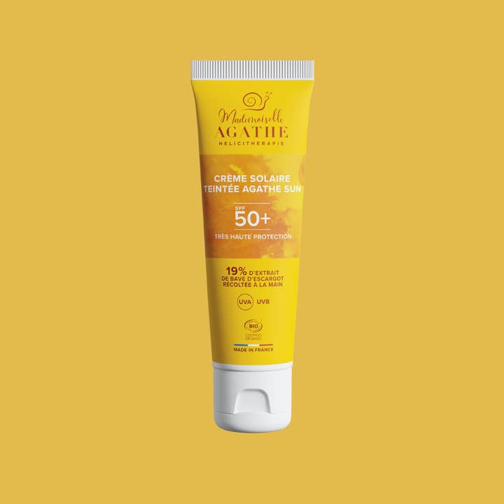 Certified organic sunscreen - tinted SPF50+ and other Purchase Wholesale crème solaire. Free Returns & Net 60 Terms on Faire trending on Faire.
