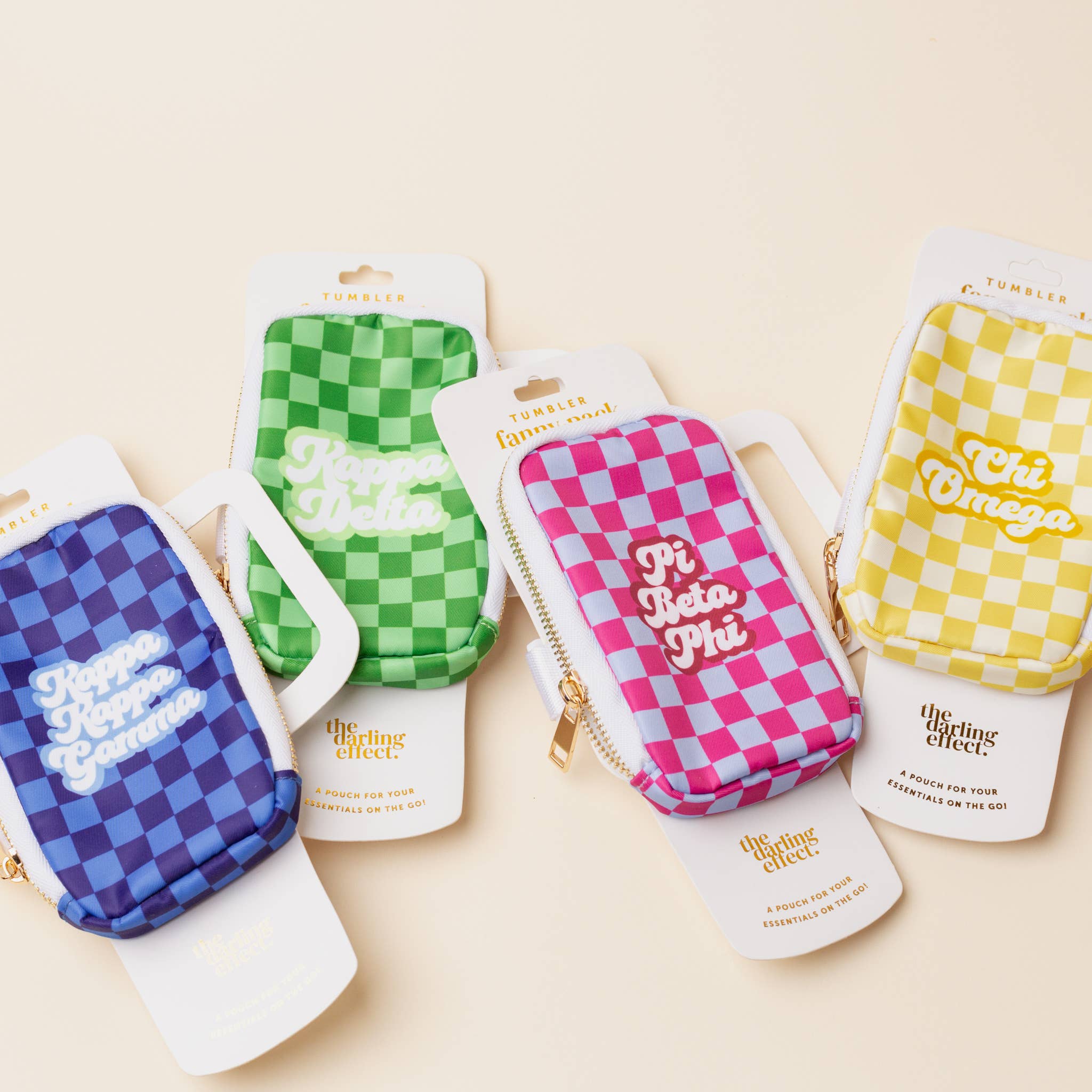 The Darling Effect - Wholesale Pouch - Women's - SORORITY SALE Tumbler Fanny Pack- 19 Chapters Available19