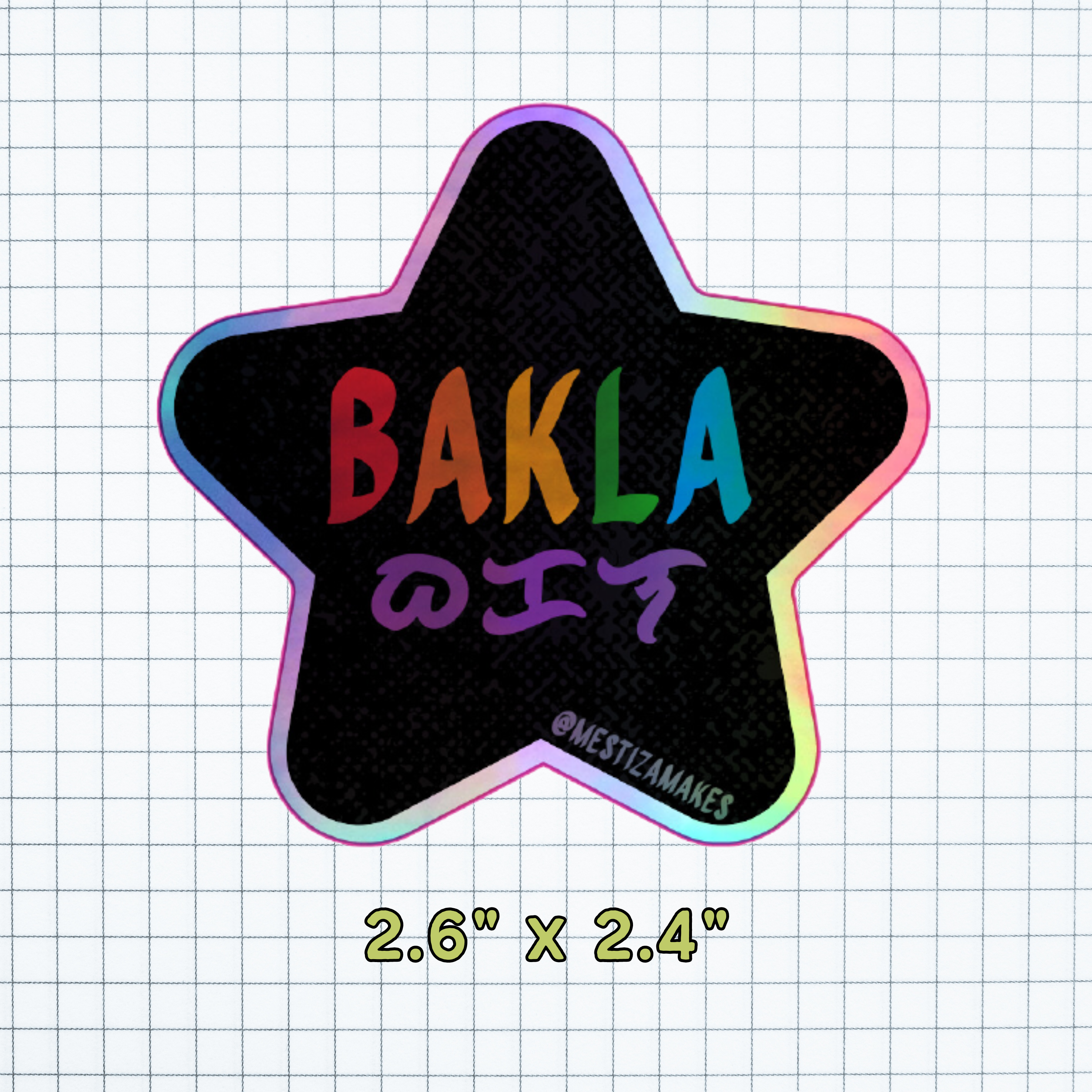 Mestiza Makes - Wholesale Sticker - Baybayin Filipino AAPI Vinyl Stickers7