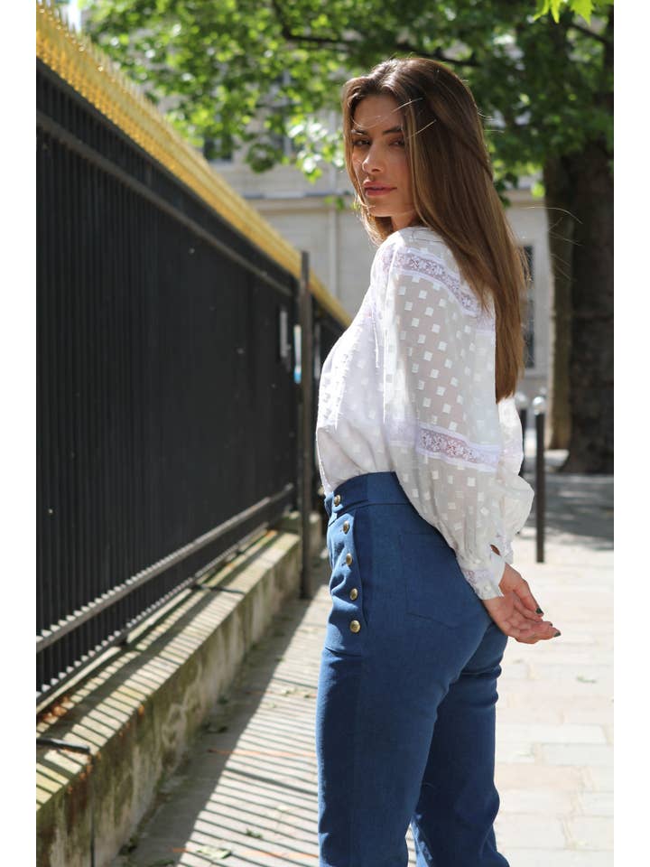 Koshka Paris - Wholesale Jeans - Women's - Hora jeans dark blue2