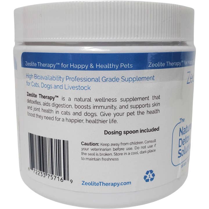 Power of Zeolite - Wholesale Pet Supplement - Cat/Dog - Zeolite Therapy™ for Cats and Dogs 16 oz. and Display Poster4