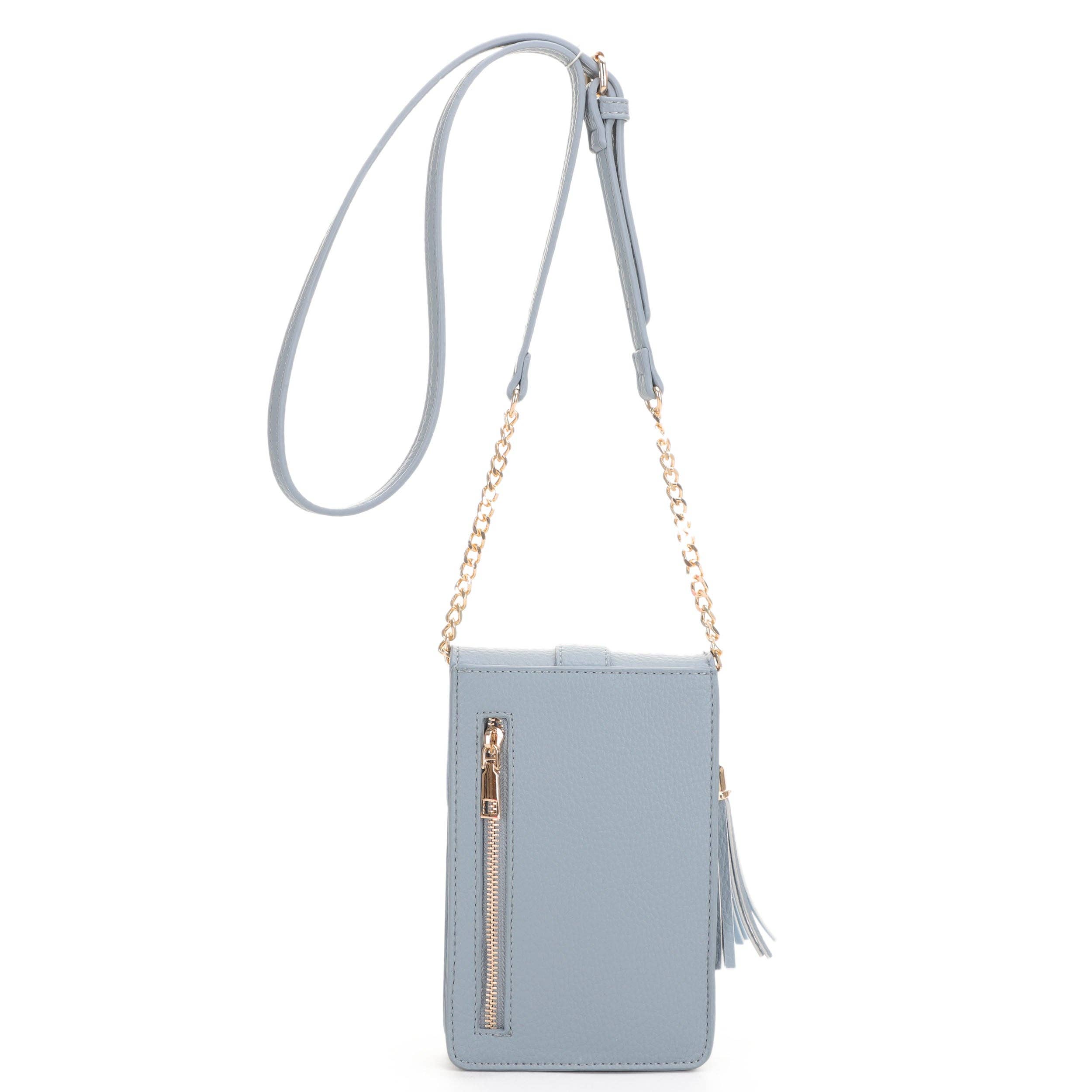 Isabelle Handbags - Vendita all'ingrosso Borsa a tracolla - Donna - FC20568 Borsa a Tracolla Porta Telefono con Ferramenta in Metallo Dorato9