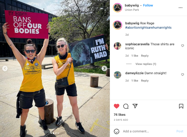 RAYGUN - Wholesale Screen Printed T-Shirt - Women's - Don't Tread On Me Uterus9