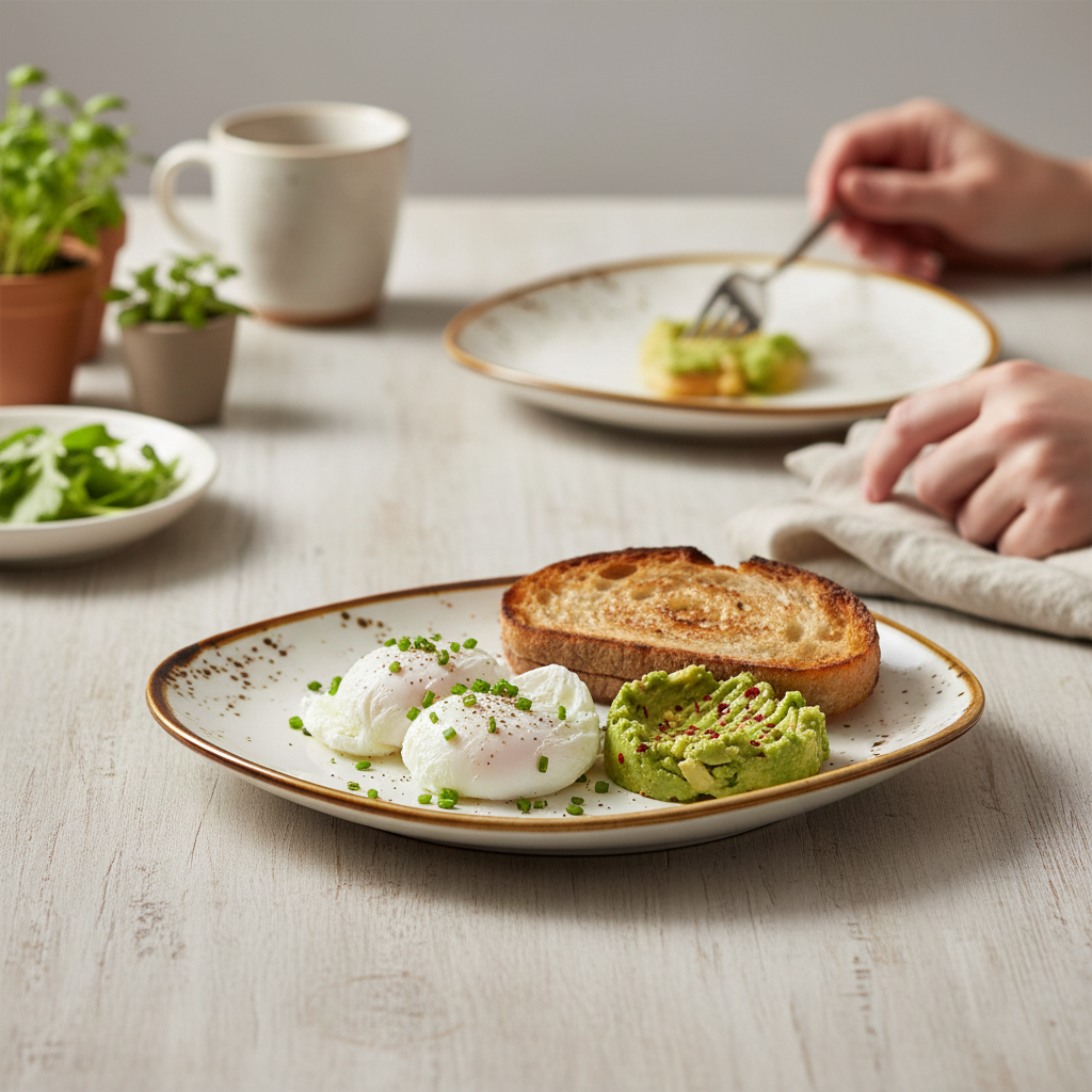 Kadra Kitchenware - Wholesale Dinner Plate - Terra - Triangular Plate, White, 8.5"1