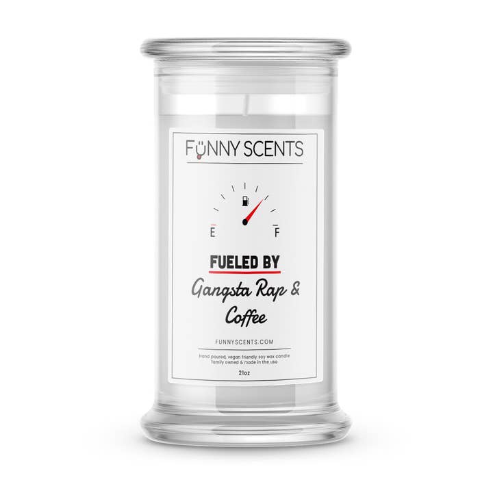 Velas divertidas alimentadas por Ganqsta Rape And Coffee para venta al por mayor de JewelryCandles.com