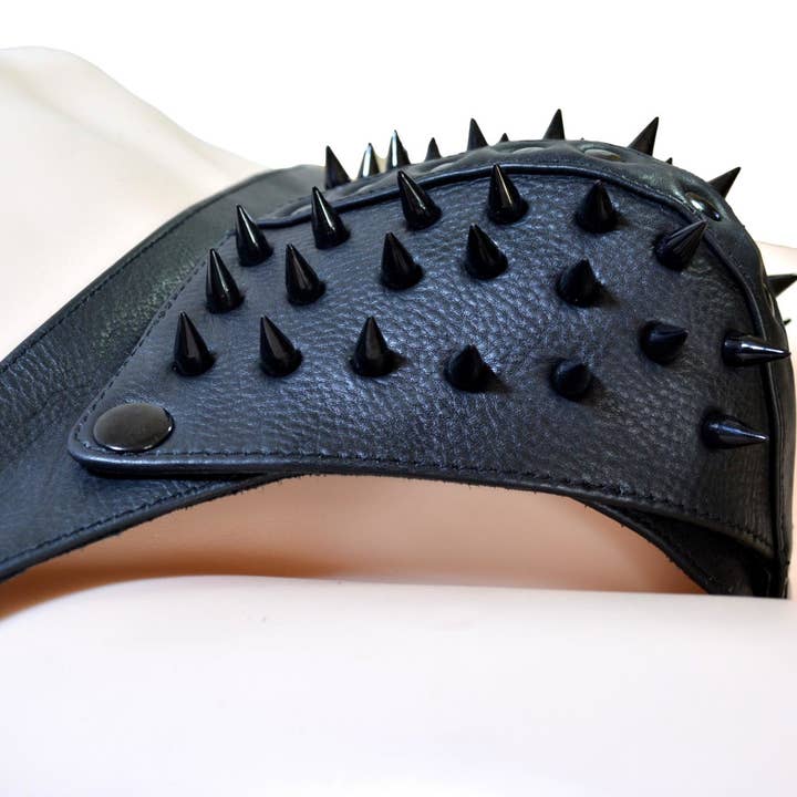 Meninleather - Wholesale Underwear - Men's - Leather Underwear codpiece Jocks Boxer Briefs Jockstraps spike stud2
