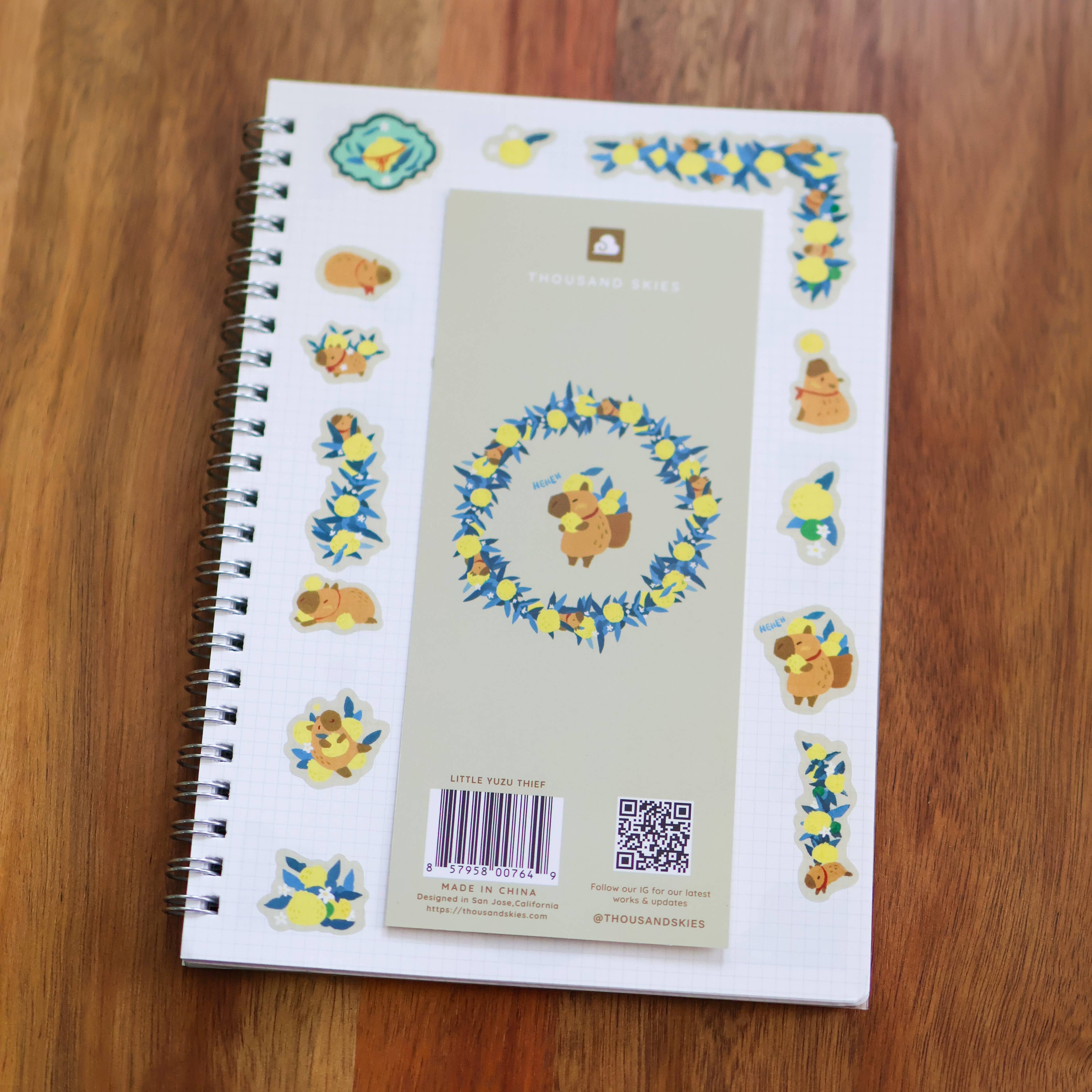 Thousand Skies – wholesale Sticker – Sticker Sheet (Washi) - Little Yuzu Thief 6