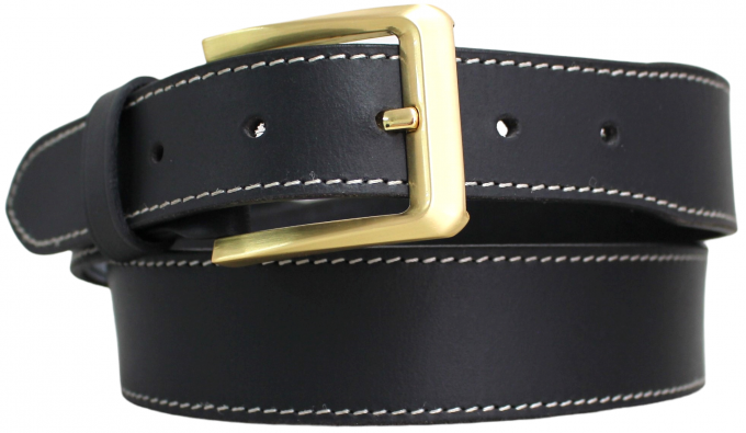 hide & chic – wholesale Bälte - Unisex – Hide & Chic Stockman’s Läderknivbälte med knivfodral. Svart eller Brun. Stil: 410141