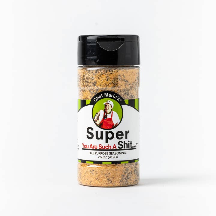 Super Shit Spices by Chef Marla – Mistura de especiarias secas por atacado – Super Shit- The Original Blend... CLIQUE para escolher entre mais de 70 Fun as Shit Labels!47