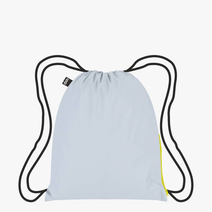 LOQI LLC - Wholesale Backpack - Unisex - REFLECTIVE Neon Yellow Backpack1