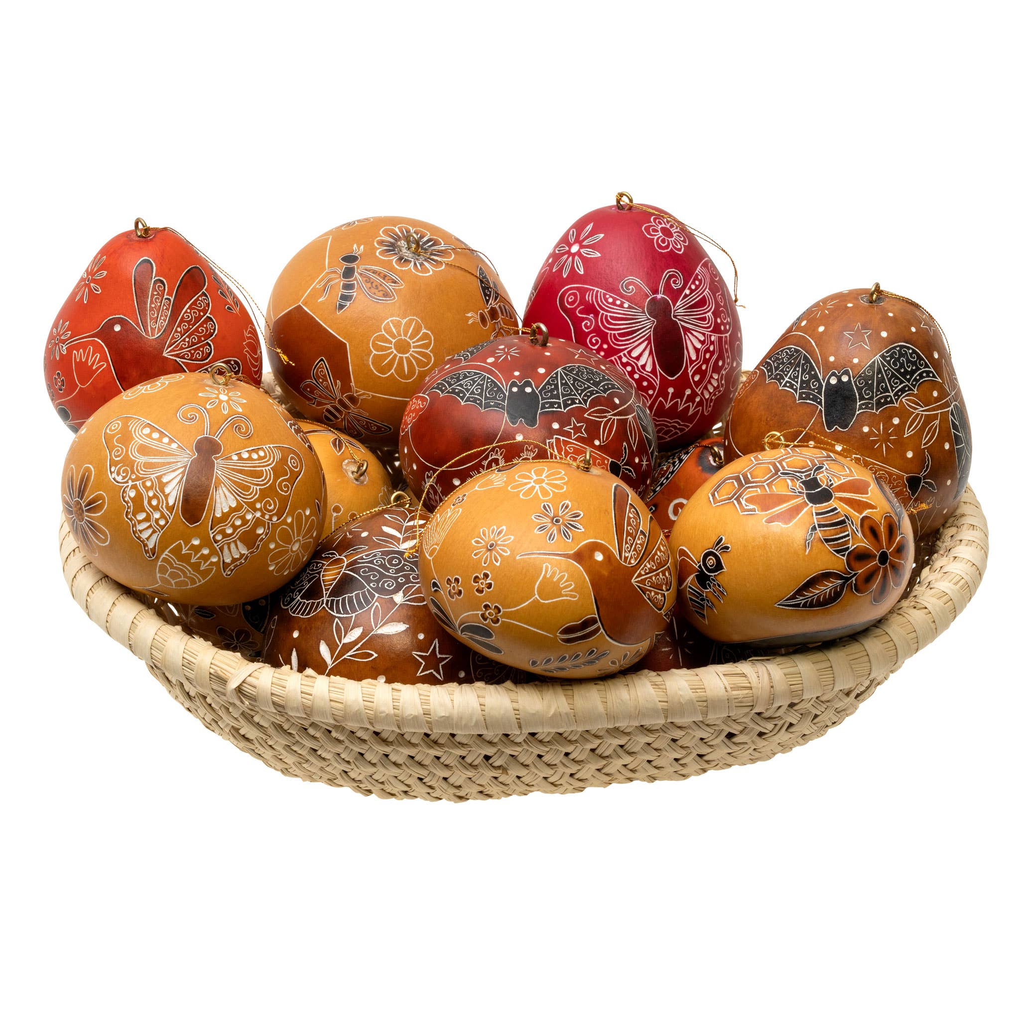 Lucuma Designs – wholesale Prydnad – Pollinator Mix - Kalebassprydnad - Inflyttningsgåva1