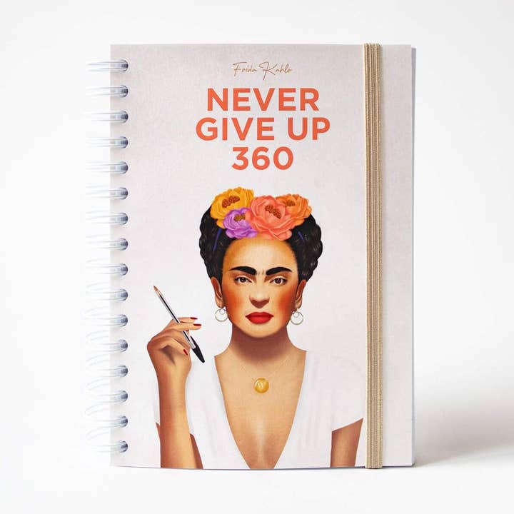 Never Give Up 360 - Frida Kahlo dagplanner voor wholesale door Women Warriors