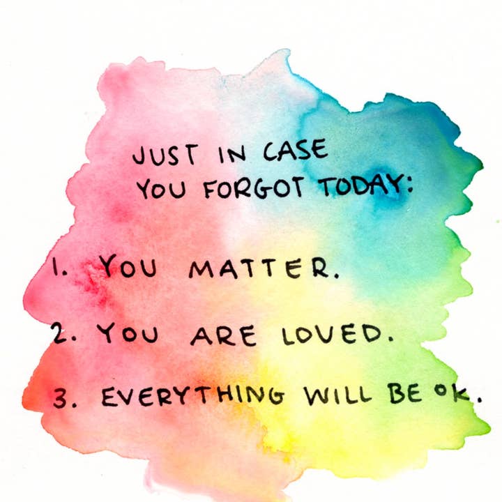 Ink + Splash - Wholesale Art Print - Art Print - Just in Case - 8x101