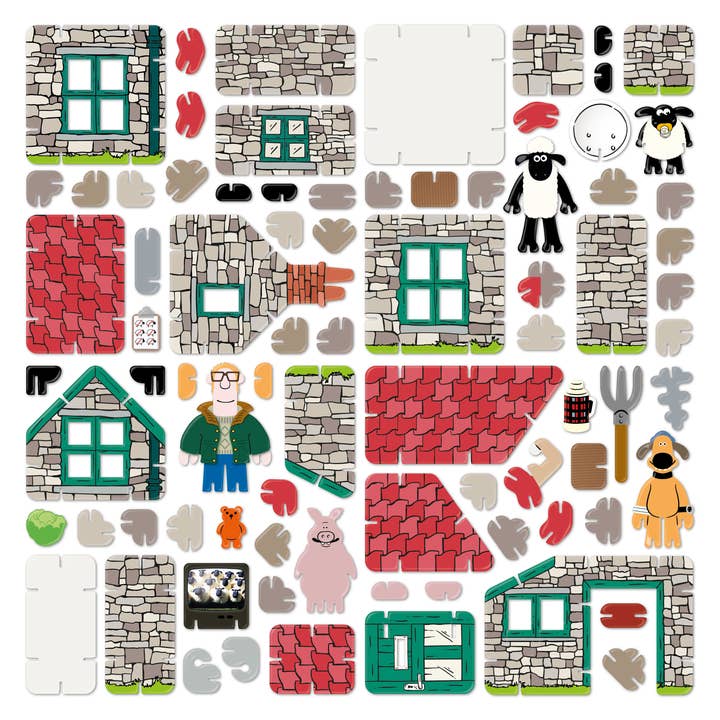 PlayPress Toys Ltd - Wholesale Toy Set - Kids - Shaun The Sheep Playset2