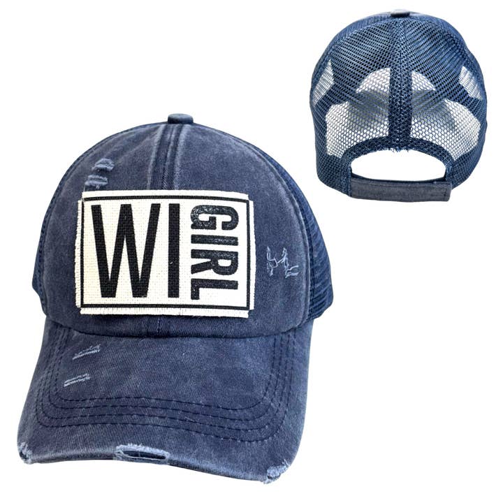 dkhandmade - Wholesale Trucker Hat - Women's - WISCONSIN GIRL HATS7