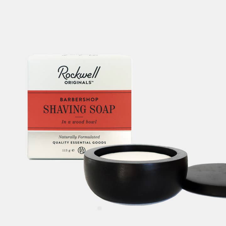 Rockwell Originals - Wholesale Shave Soap - Men's - Rockwell Shave Soap - Barbershop Scent1