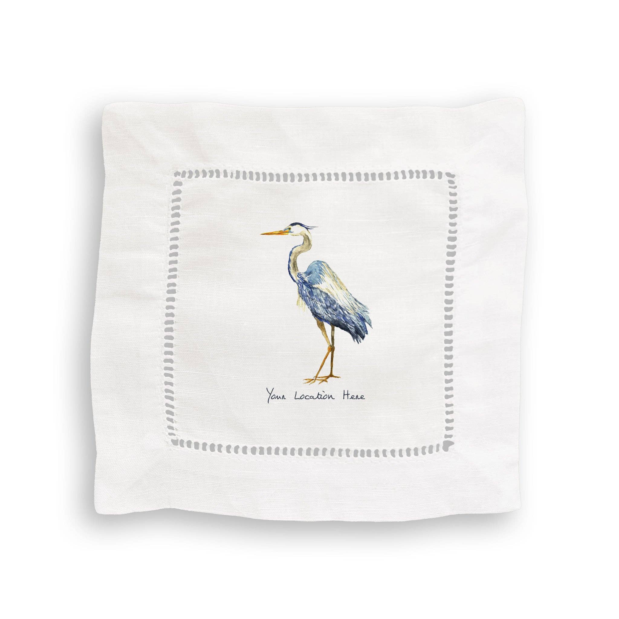 French Graffiti – Großhandel Geschirrtücher – Blaureiher mit Standort4