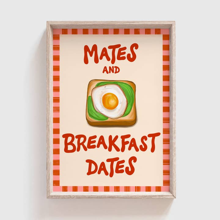 Neesh Home - Venta al por mayor Ilustración - Impresión de Compañeros y Citas para Desayuno | Cocina | Brunch0