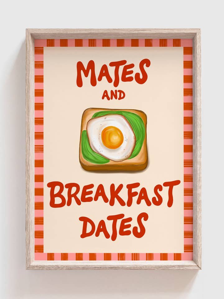 Companheiros e Encontros de Pequeno-Almoço Impressão | Cozinha | Brunch por atacado de Neesh Home