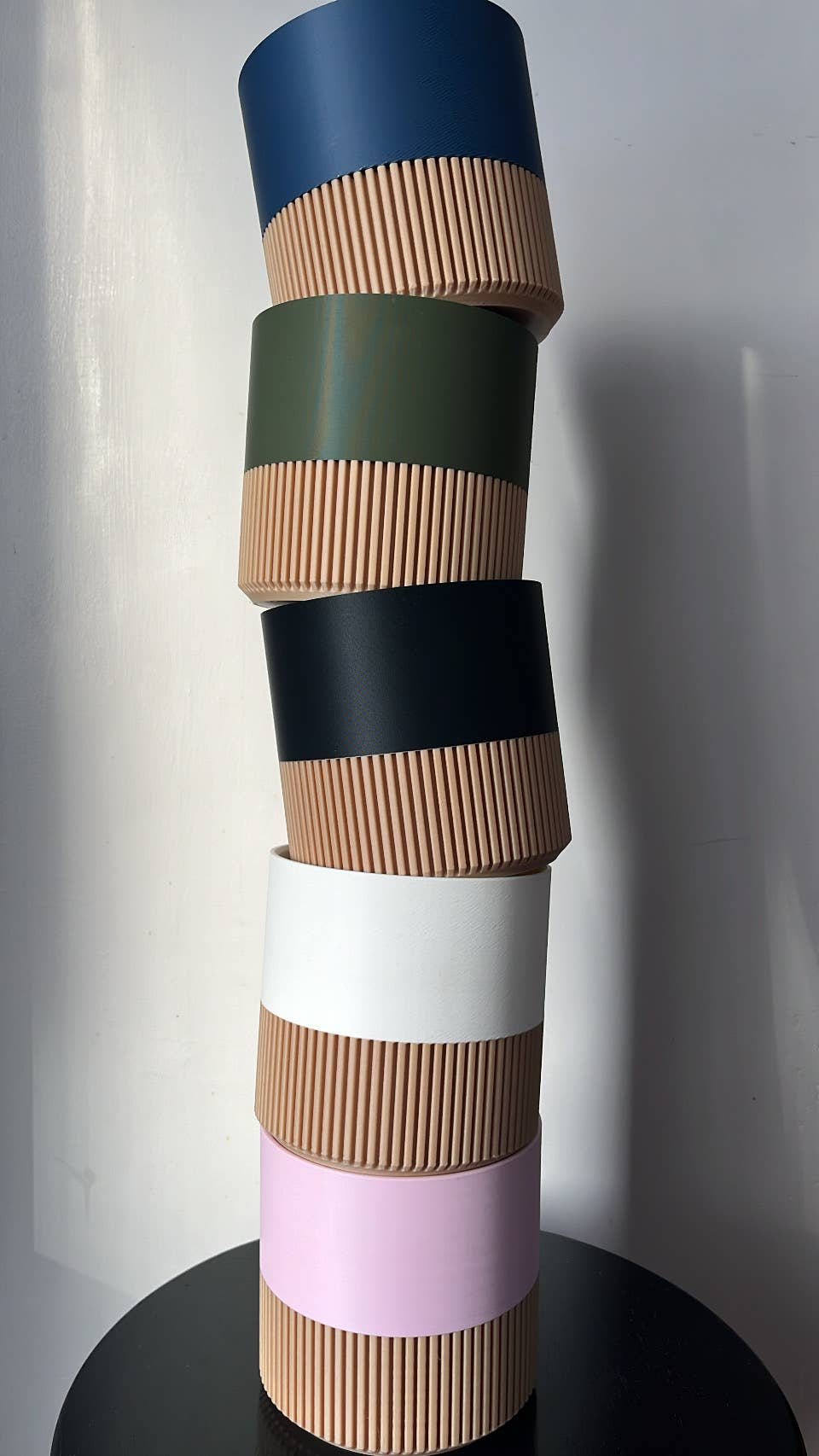 Prairie City Printing Co. – wholesale Kruka – Tvåfärgad trä- och färgkruka6