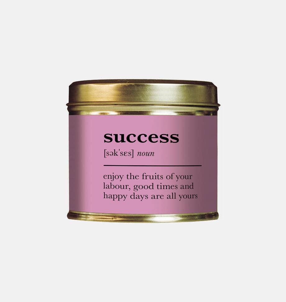 Shearer Candles - Wholesale Travel Candles - Success Definition Large Scented Tin Candle0